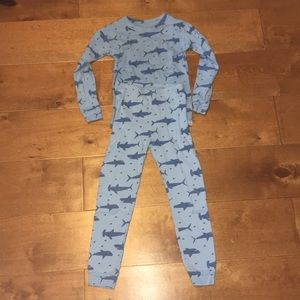Boys Shark Pajamas Set